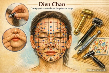 Dien Chan : cartographie et techniques de stimulation des points du visage