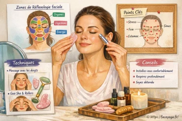 Comment pratiquer la réflexologie faciale à domicile : techniques et conseils pour débutants