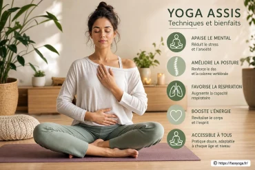 Pratiquer le yoga assis : techniques simples et bienfaits essentiels