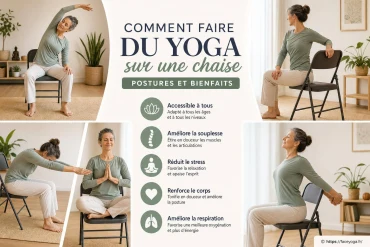Comment faire du yoga sur une chaise : postures simples et bienfaits essentiels