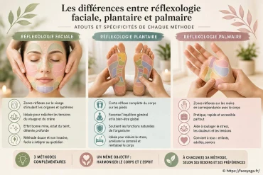 Réflexologie faciale, plantaire et palmaire : quelles différences et atouts pour votre bien-être ?