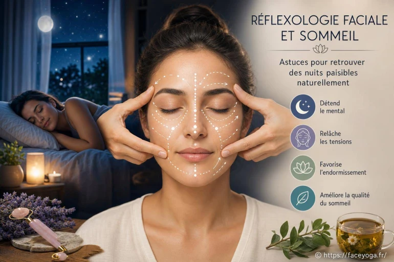 Réflexologie faciale et sommeil : astuces pour retrouver des nuits paisibles naturellement