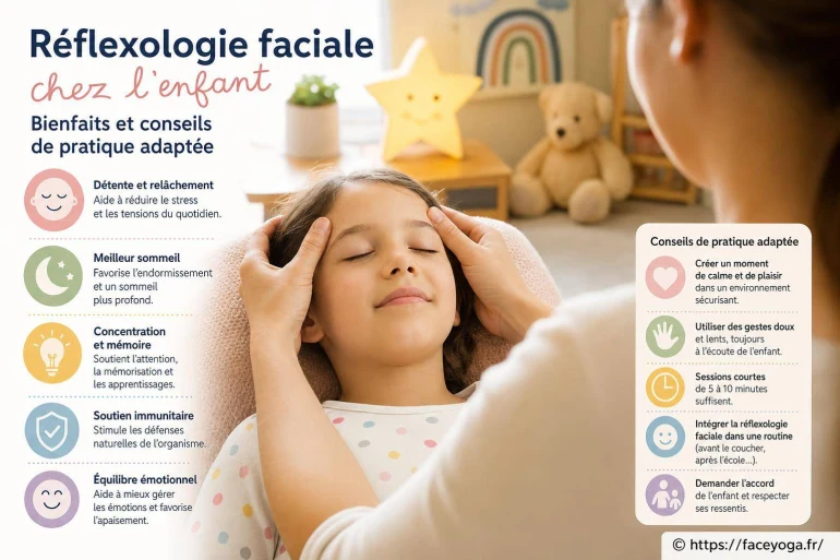 Réflexologie faciale chez l’enfant : bienfaits et conseils adaptés