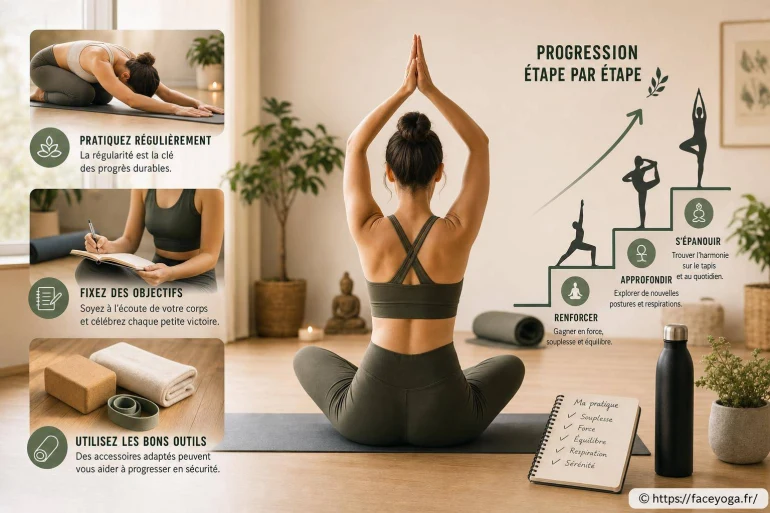 Comment s'améliorer en yoga : conseils et progression