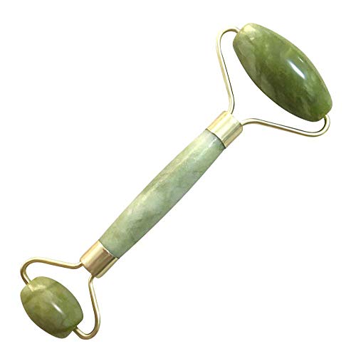 Flyworld Rouleau de jade,Massager Jade Facial,Jade Roller Au