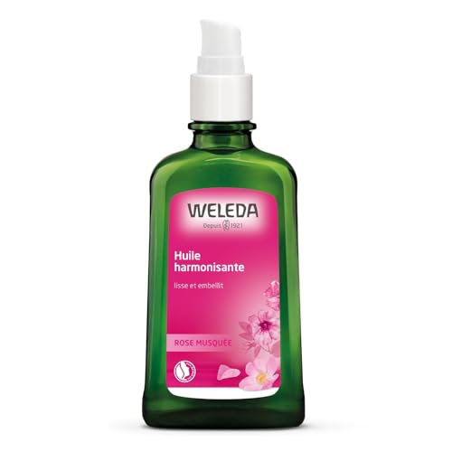 WELEDA - Huile harmonisante à la Rose musquée - Lisse et emb