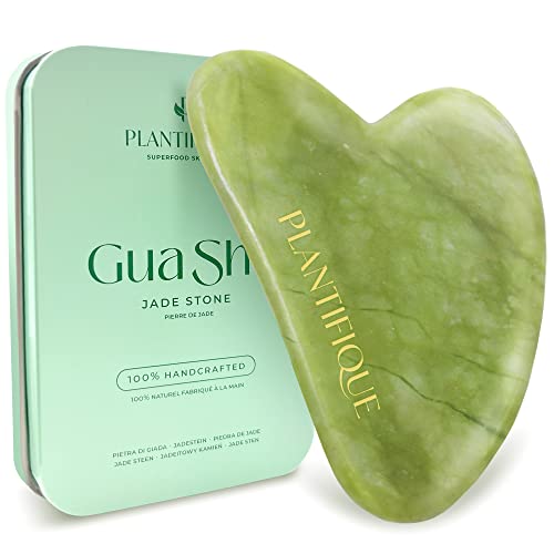 PLANTIFIQUE Gua Sha Visage et Corps en Pierre Véritable de J