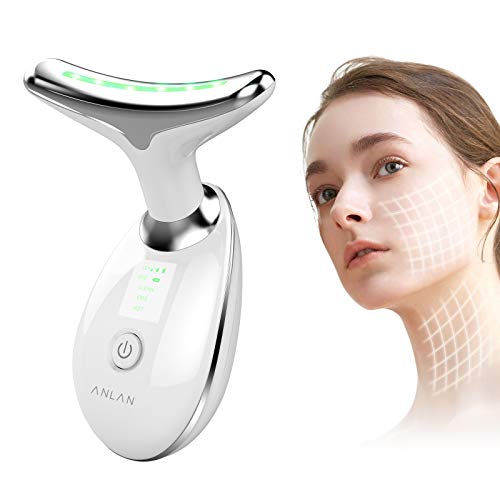 ANLAN Appareil Massage Visage avec EMS pour Lifting Visage &
