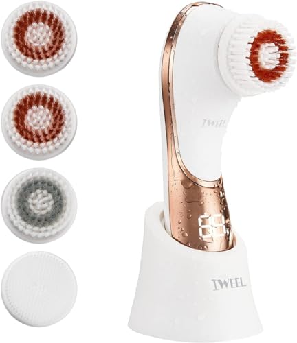 Brosse électrique pour le visage rechargeable IPX-7 étanche