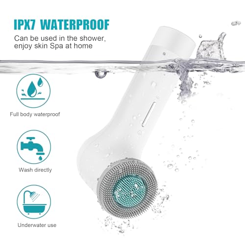 MYCARBON Brosse Nettoyante Visage Electrique IPX7 Etanche Mi