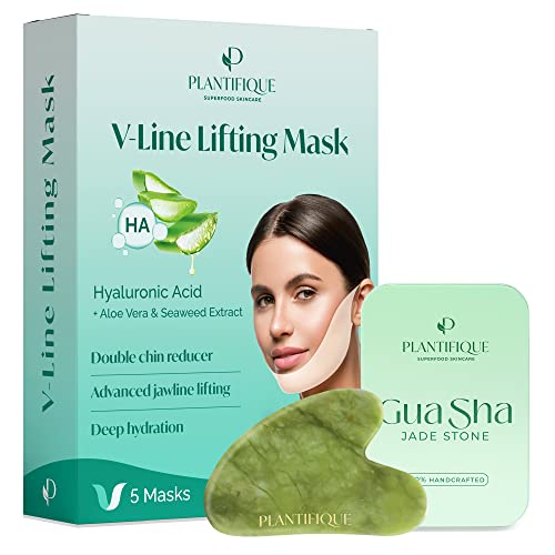 PLANTIFIQUE Gua Sha Visage et Corps en Pierre Véritable de J